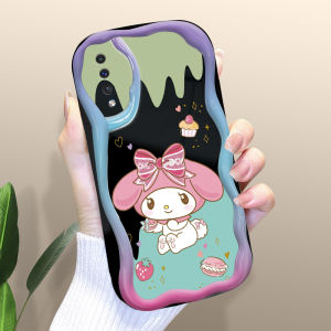Hontinga Casing Case For Samsung Galaxy A35 A55 M54 5G A50 A50S A51 A71 A52 5G A52S A53 A54 A72 A73 5G Case Cute My Melody Soft Silicone Cream Wavy Rubber Cases Phone Case Softcase Casing For Girls