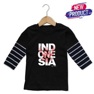 Kaos Kemerdekaan Indonesia Hut RI 80 Baju Anak Laki Laki perempuan tema 17 Agustus 1945 Terbaru COD