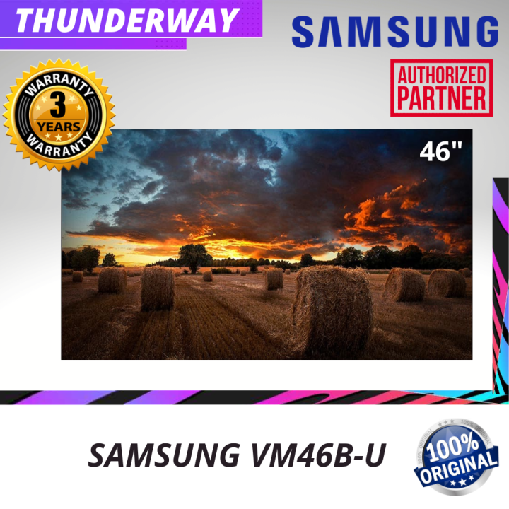 Samsung 46″ LH46VM-BUBGBXXS VM46B-U Full HD Video Wall Display | Lazada