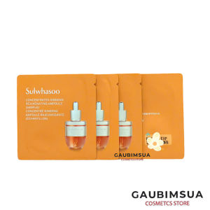 Tinh chất nhân sâm cô đặc Sulwhasoo Ginseng Essence Ampoule 10 gói 1ml for Radiant Skin