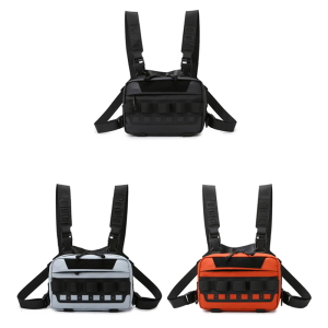 Comfortable Adjustable Fishing Vest Fishing Chest Pack Fishing Tackle Backpack Fishing Enduring