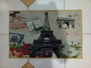Keset Motif 60 x 40 Cm - Keset Lantai Anti Slip
