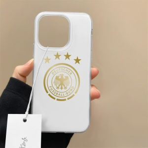 Germany National Football Team GER FC Phone Case For iPhone 16 15 14 13 12 11 Pro Max Plus Champions League No Insurance Lens IMD Case