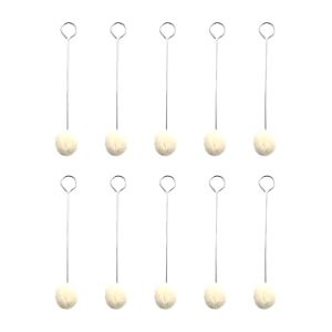 5pcs Wool Dauber Ball Brush Assisted Dyeing For Leather Coloring DIY Tool