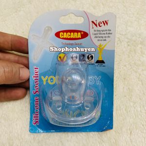 Combo 2 Ti Ngậm cho bé Silicon siêu mềm an toàn cho nướu trẻ sơ sinh  0-24 tháng