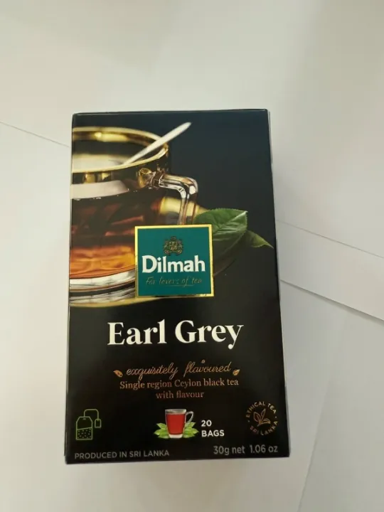 Trà đen Bá tước túi lọc Dilmah (Earl Grey) hộp (30g*20tuis*1.5g)