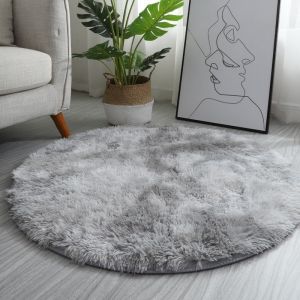 Circular minimalist Nordic style carpet living room carpet floor mat anti slip home floor mat home decoration