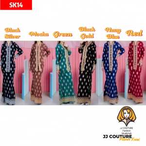 JJ COUTURE SK14 (NEW)SONGKET SERIES 2025 MUSLIMAH SET KURUNG STYLE