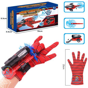 Mainan Anak Sarung Tangan Super Hero - Spider Launch Toys - Super Hero Anak