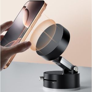 3 in 1 BlueTooth Speaker Power Bank with Phone Stand Adjustable Portable Folding Phone Holder Eletronic Smartphone Cellphone with Charging Foldable Lazy Desktop Stand Suitable for Mobile Phone Tablet Computer IPad