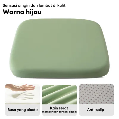 CUTEHOME Bantal Alas Duduk Kotak Multifungsi Bantal Kursi Sofa Bantal Alas Duduk Kursi Tebal 4cm