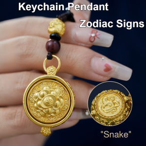 Wealth Pot Zodiac Rotating Pendant for YearRound Home Decor Enthusiasts All Ages and Genders Brings Prosperity and Abundance