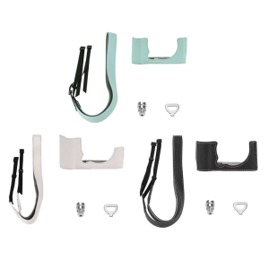 Leather Half Case and Wrist Straps for XM5 Camera Offering Protections and Portability