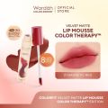 Wardah Colorfit Velvet Matte Lip Mousse Color Therapy - Lip Cream Tahan Lama Lip Cream Matte. 