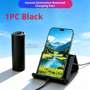 SEAMETAL Portable Rollable Phone Stand Flexible Silicone Tablet Holder Laptop Riser Car Navigation Display Support
