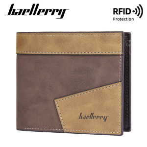 Baellerry Dompet Pria RFID Protect Anti Theft Bahan Kulit PU Leather Premium KBLY68