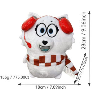 Anime Tyler and Snowi Snuggle Bundle Plush Toy Cartoon Sprunki Animals Plushie Stuffed Dolls Decoration Birthday Christmas Gifts