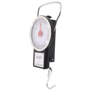 22kg/50lb Portable Hanging Scale Fishing Hanging Scale Multi-Purpose Hand Held Dial Weight Scale