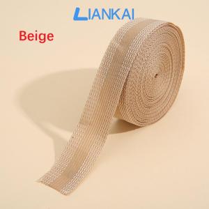 Liankai miếng dán rút ngắn mép quần tự dính miếng băng dán viền Polyester trang 200cm x 2.5cm để thay Quần nhanh màu đen
