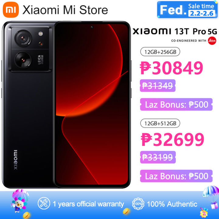 New arrival] Global Version Xiaomi 13T Pro 5G 50MP Camera 144Hz AMOLED  Display 5000mAh Battery 120W HyperCharge IP68