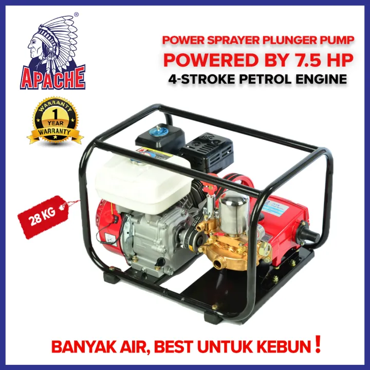 Apache Turbospray Power Sprayer Plunger Pump High Pressure Power
