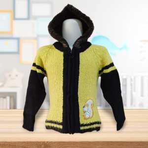 Cleine Tadita - Jaket Bayi Buka Depan Mantel Bayi Baju bayi hangat Jaket Rajut Balita 1-3 tahun