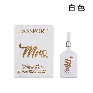 Stempelan Panas Pu Tas Id Tas Paspor / Tas Dokumen Perjalanan Multifungsi /  Luggage Tag