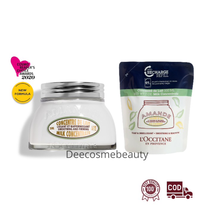 L’Occitane LOccitane Almond Milk Concentrate 200ml / Body Cream