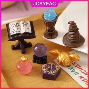 JCSYFAC 1 12 Nhà búp bê mini Học Viện Ma thuật đạo cụ trang trí nhà búp bê vi cảnh đồ trang trí nhà búp bê phụ kiện đồ chơi trẻ em