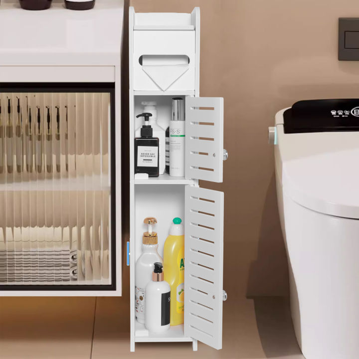 Aojezor Small Bathroom Storage for Small Spaces, Toilet Storage