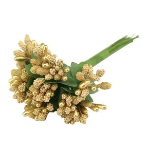 NEXTYOO 12Pcs/lot Hoa lụa Hoa giả Làm thủ công 10 màu sắc Thân hoa Tinh tế Vòng hoa tự làm Quà tặng thêu thùa