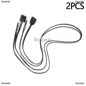 [COD] Bsuimki 2 PCS New AMD Ryzen Wraith Prism Wraith Max Fan RGB Light Motherboard Control Sync Cable