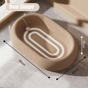 Cat Bed Sisal Cat Scratch Board Pet Toy Cat Scratch Bowl Rope Grinding Claw Integrated Cat Nest Waterproof