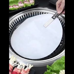 500PCS Round Baking Paper Pizza /Cake /BBQ Greaseproof Parchment Paper for Samgy Milktea Part 4-14"