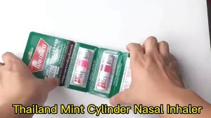 【Fast Ship】6pcs/pack Poy Sian Mark II Inhaler Herbal Essential Oil Nasal Inhaler 1.7ml Random Colour