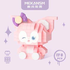 Sanrio Nano Diy Blocks Melody Cinnamoroll Pompompurin Kuromi Cartoon Figure Mini Building Blocks Childrens Bricks Toys for Kids