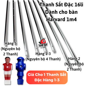 [THỊNH TÂM] Thanh Sắt Đặc Cầu Thủ Bàn Bi Lắc 1m4 Harvard [ Thanh Sắt Bi Lắc ]