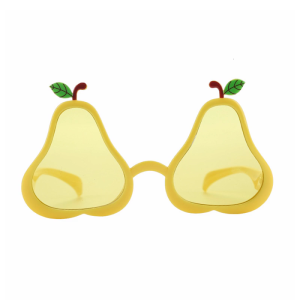 Lovely Pear Frame Sunglasses Shatterproof PC Lens Eyewear For Music Fesitval Family Beach Event Gathering Accessory