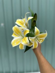 Hoa Ly Giả ( cành dài 54cm) đùng cắm bình trang trí nhà cửa