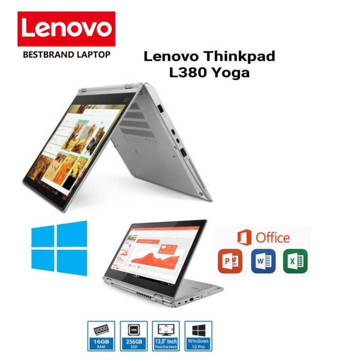 GAB INFORMATIQUE | 📌 / Lenovo ThinkPad YOGA Gen 8 x360 i5 1345U 16G 256G / Disposable Chez @gab.informatique 🇩🇿 ❇️Écran: 14″ WUXGA (1920 x 1200