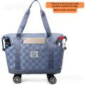 💖SG local stock 💖Travel bag with wheels/Travel bagpack/Luggage bag/Duffle bag/Foldable tote bag waterproof with wheel. 