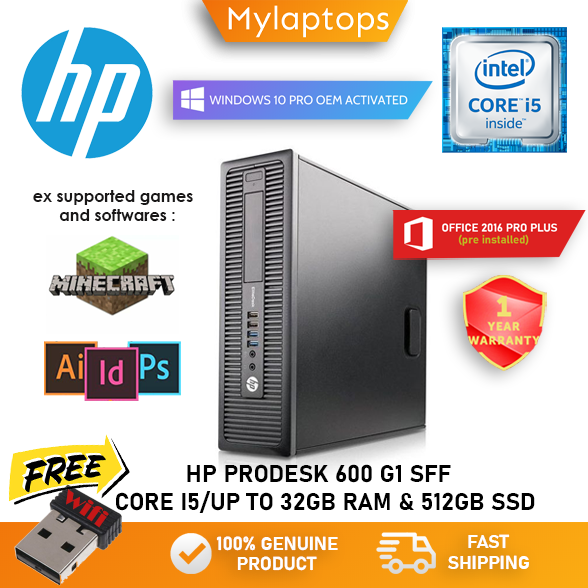 HP PRODESK 600 G1 SFF CORE I5 UP TO 32GB RAM AND 512GB SSD WINDOWS   9825ffe52d8ad1e918fdf9d06df76834  720x720q80 