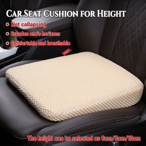 6-10CM Car Seat Booster Cushion Honeycomb Memory Cotton Seat Cushion Simple Breathable 3D Mesh Thickened Sedentary Seat Cushion2026