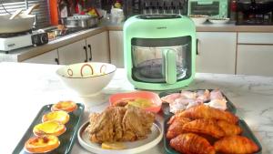 Konka Air Fryer Visual Glass New Chips hine Automatic Inligent Household Oven Large Capacity Deep Frying Pan