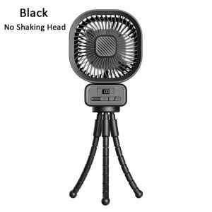 2025 New Octopus Fan 5000mAh Rechargeable 270 Oscillating Fan Portable Air Cooler with Night LightAir Conditioner Fan