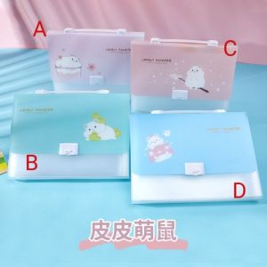 Expanding File 13 Slots A4 Paper Storage Multi-layer Document File Bag