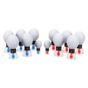 12pcs Magnetic Moxibustion Acupressure Therapy Body Massage Cups TCM Vacuum Suction Cupping Set Gua Sha Tuina Massager Jars