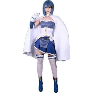 In Stock XS-2XL Miki Sayaka Cosplay Costume Wig Anime Puella Magi Madoka Magica Halloween Party Outfits for Women2026