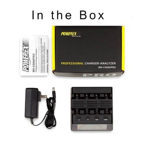 Powerex C9000PRO Professional Charger-Analyzer, MH-C9000PRO