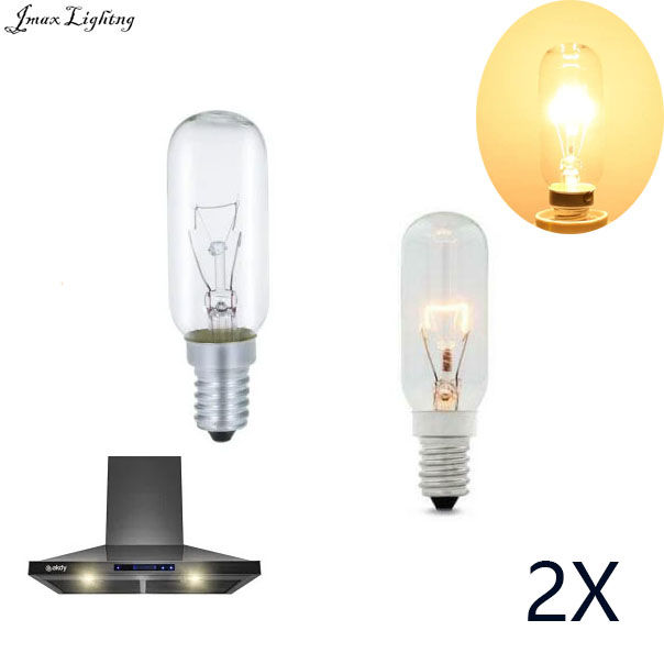 Jmax 2X Cooker hood bulb 40W E14 warm white Lazada